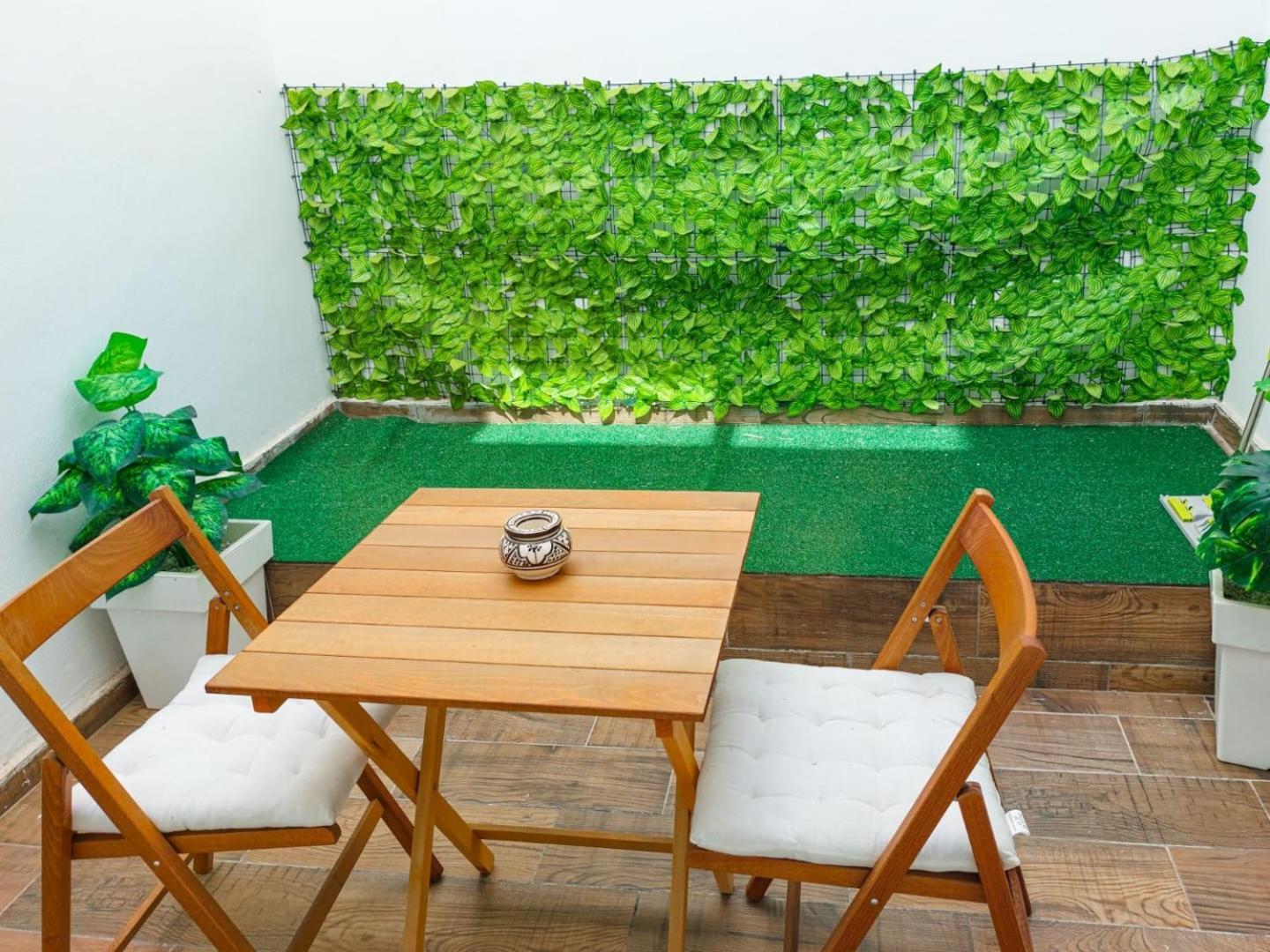 Cosy Appartement Proche De L'Aeroport Mohamed 5 Deroua ภายนอก รูปภาพ